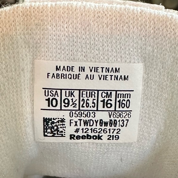 NEW Children’s 10C Reebok Classics - Picture 7 of 7